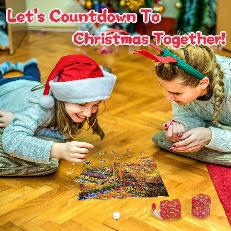 🧩🧩Advent Calendar 2023 Christmas Jigsaw Puzzles