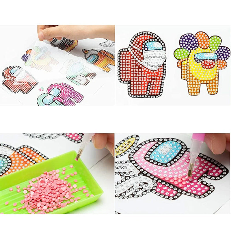 🌷🌷🌷DIY Children's FreeSstick Cartoon Diamond Painting