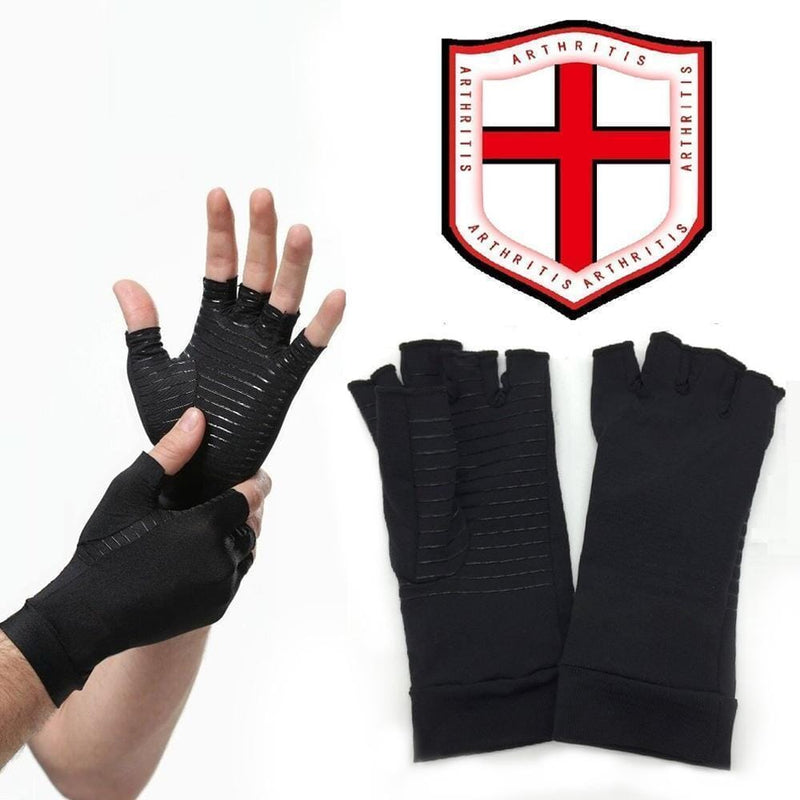 Hirundo Copper Arthritis Compression Gloves, 1 Pair