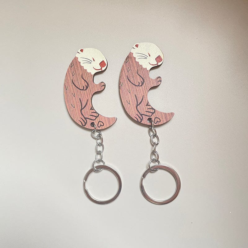 💕Lovers Otter Keychain|Gift for lover