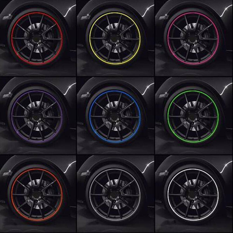 Automobile Wheel Hub Stripe Protector, 8m Lengths