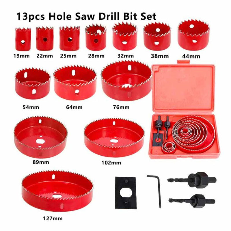 DIY Engineers Hole Saw Set Drill Bit