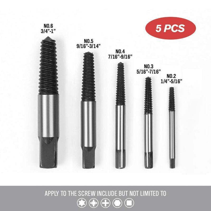 Screw Extractor Set (5 PCs/ 6 PCs)