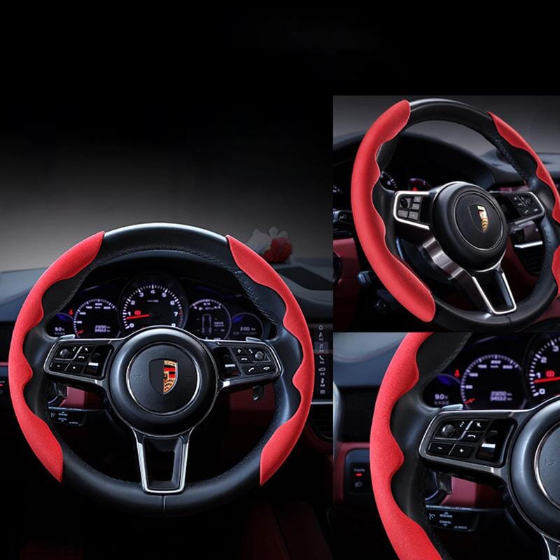 Car Anti-Skid Plush Steering Wheel Cover