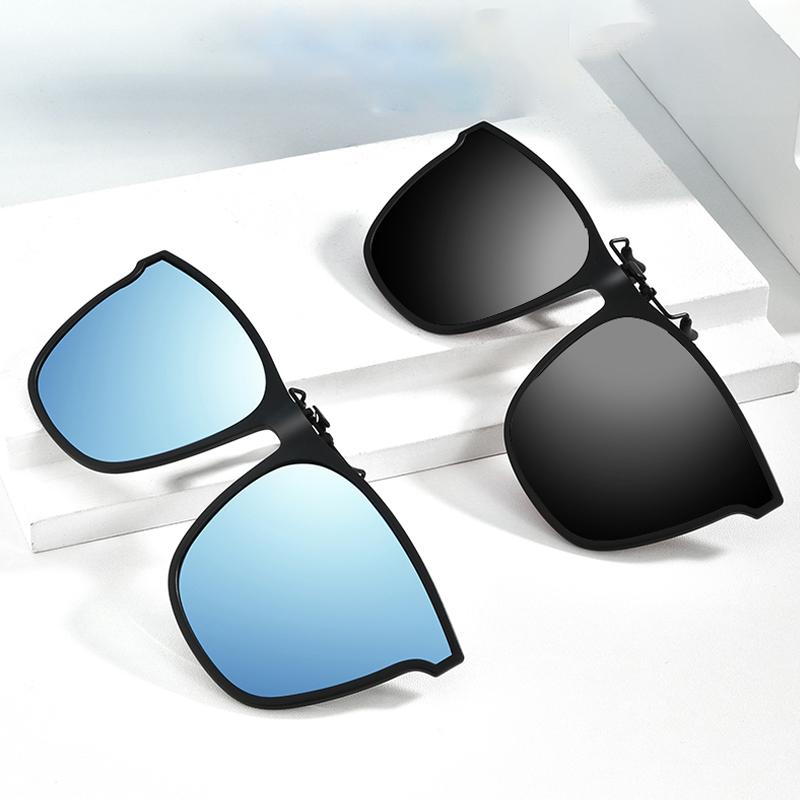 😎New Polarized Clip-on Flip Up Sunglasses😎