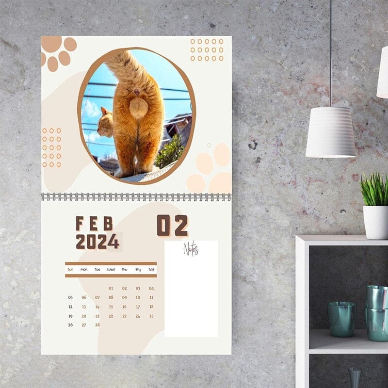 😆Funniest calendar of the century|"Artistic expression" of furry friends🐱