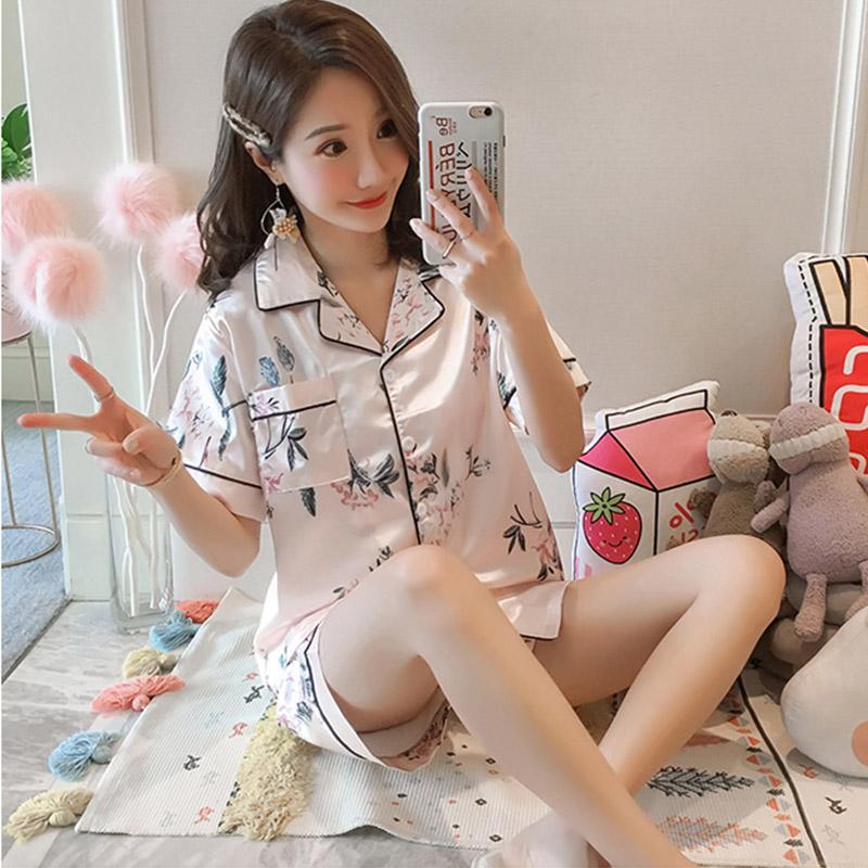 Summer Two-Piece Suit Home Sleepwear