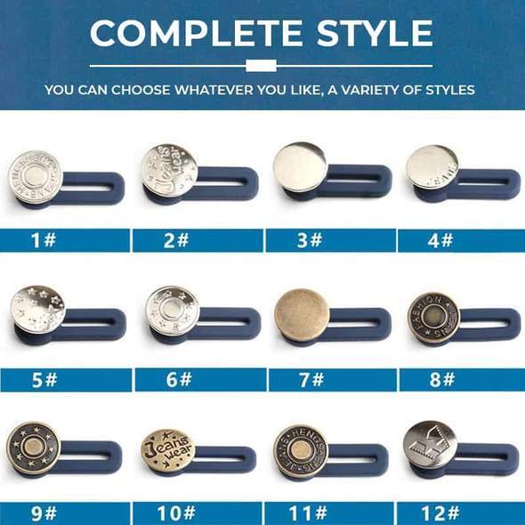 Jeans Retractable Button