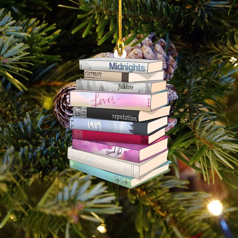 Taylor Albums as Books Ornament📕
