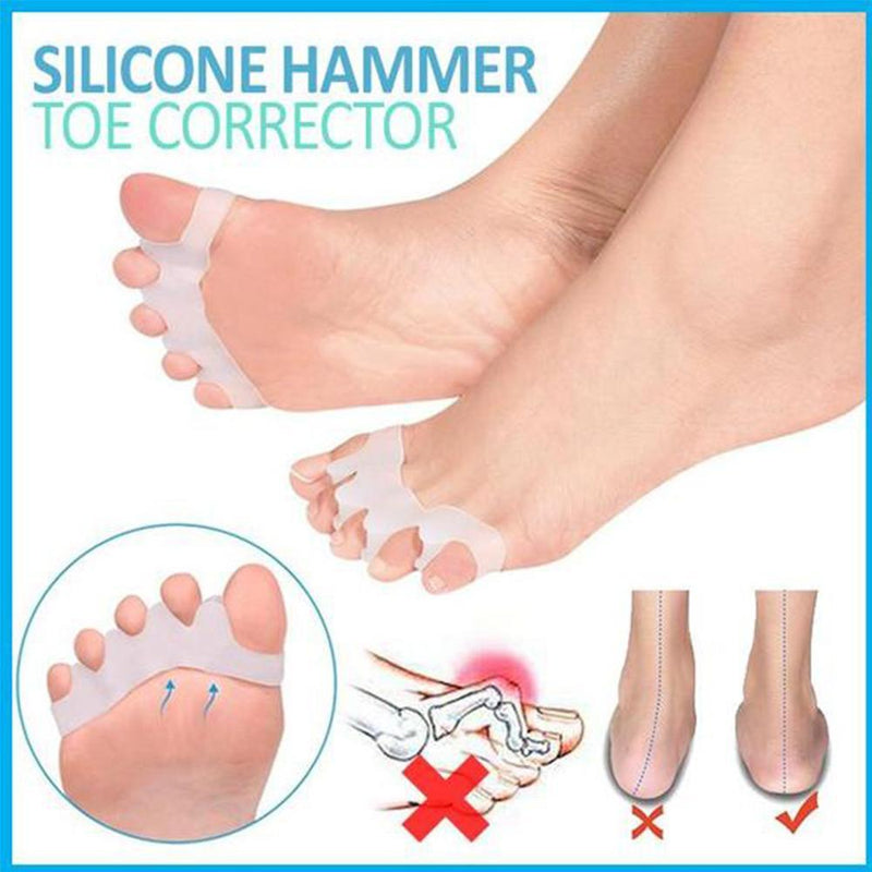 Silicone toe corrector, toe separator
