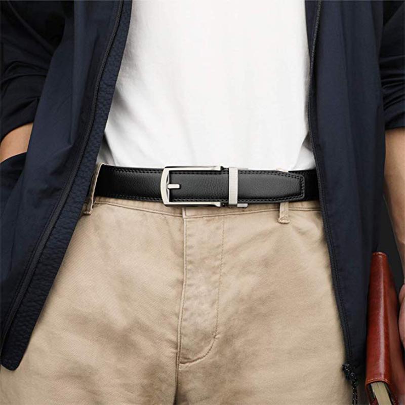 Men's Belt With Automatic Buckle