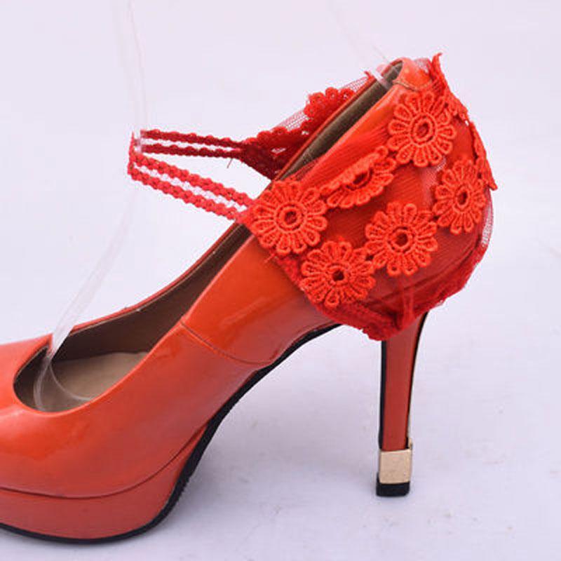 High-Heeled Shoes Anti-drops Heel Straps