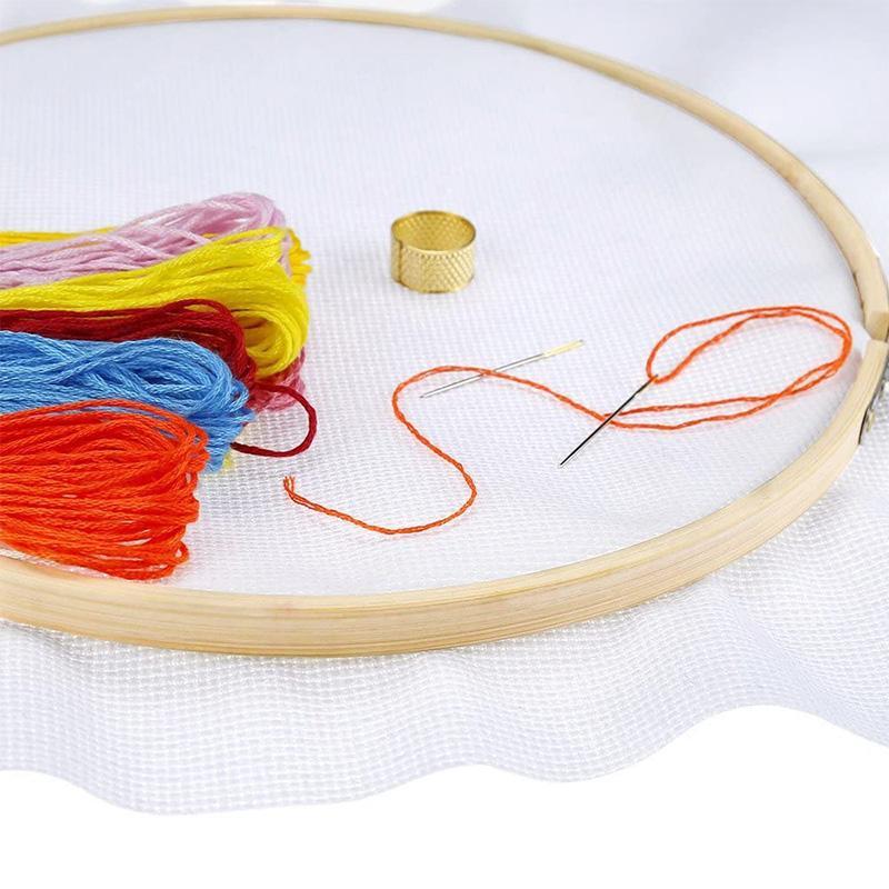 Bamboo Frame Embroidery Hoop Ring