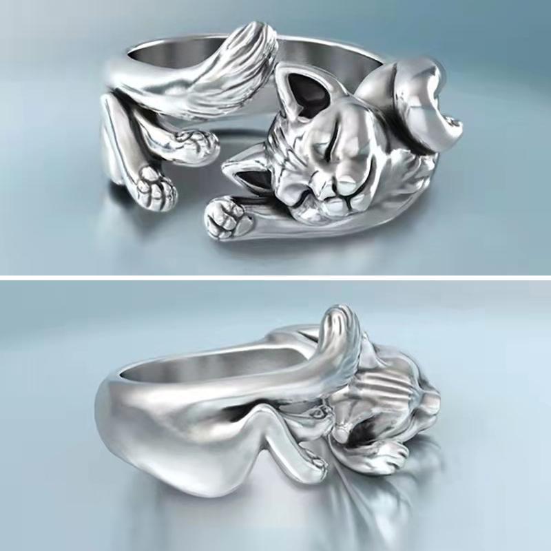 Cat Lovers Cat Ring