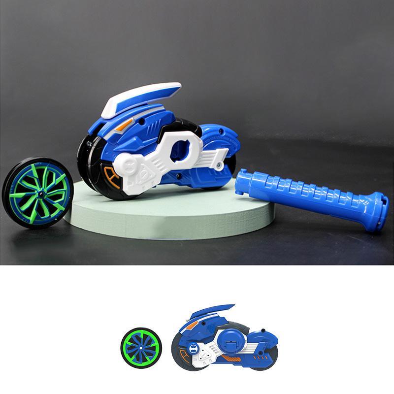 New Motorcycle Wheel Kids Battle Toys