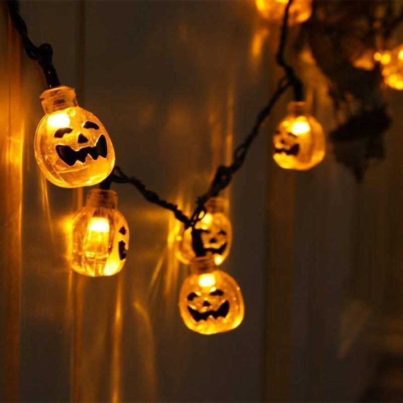 Halloween Pumpkin String Lights