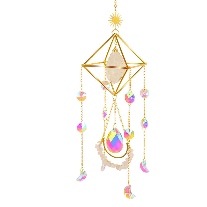 Colorful Gravel Decorative Pendant