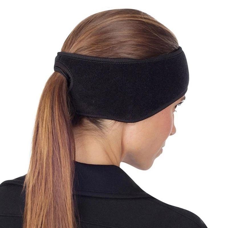 Warm hair band with ear protection