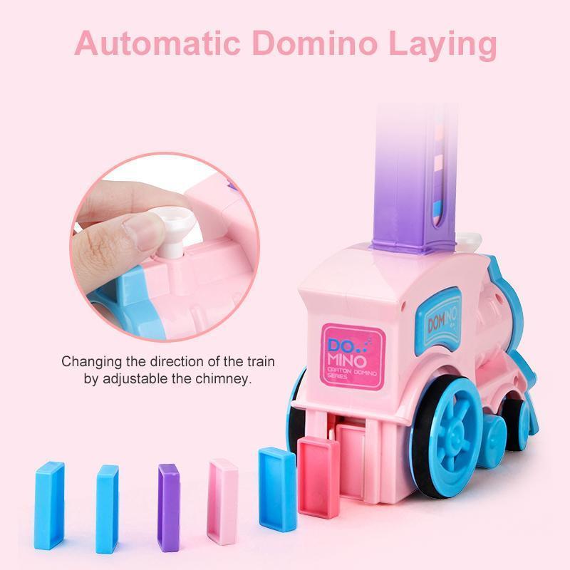 Domino Automatic Laying Toy Train