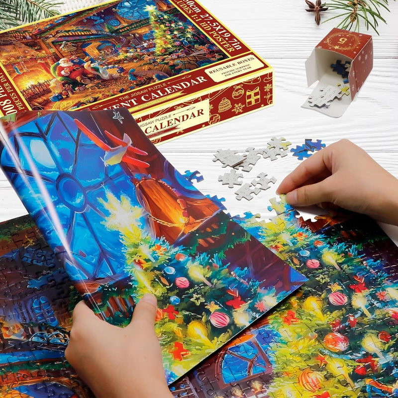 🧩🧩Advent Calendar 2023 Christmas Jigsaw Puzzles