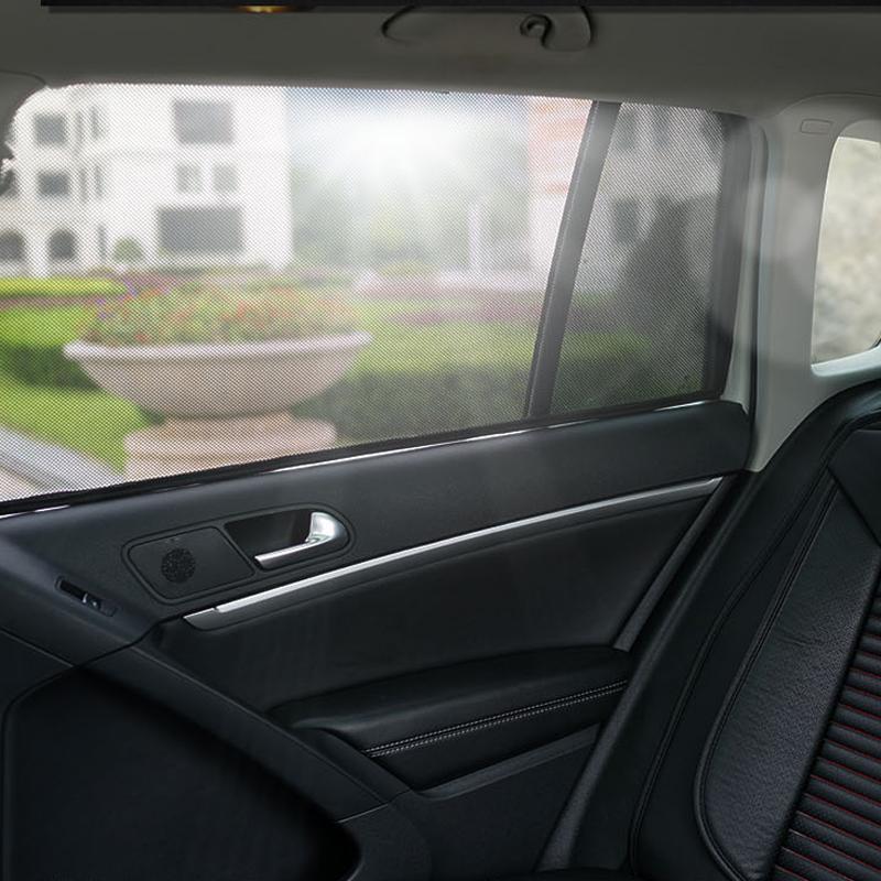 Car Side Window Magnetic Sunshade Curtains