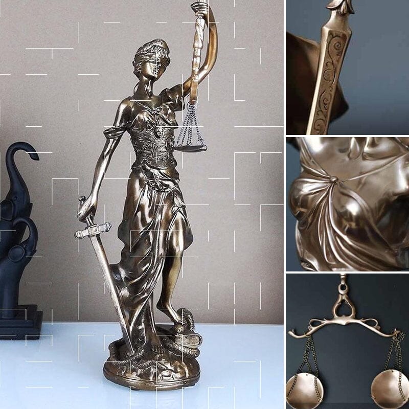 Goddess of Justice Statue Decoration