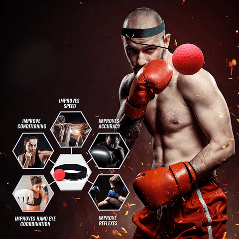 🎅EARLY CHRISTMAS SALE -Boxing Reflex Ball Headband