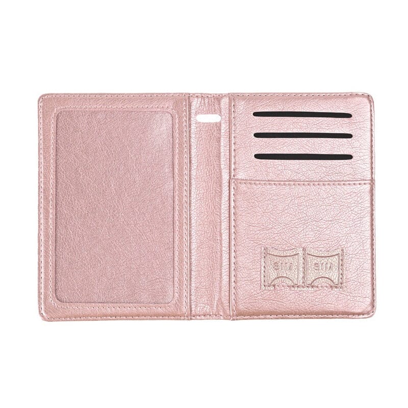 PU Leather RFID Passport Holder