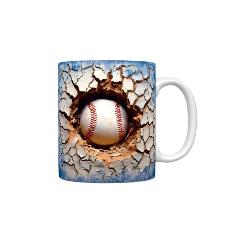 3D Vintage Baseball Mug