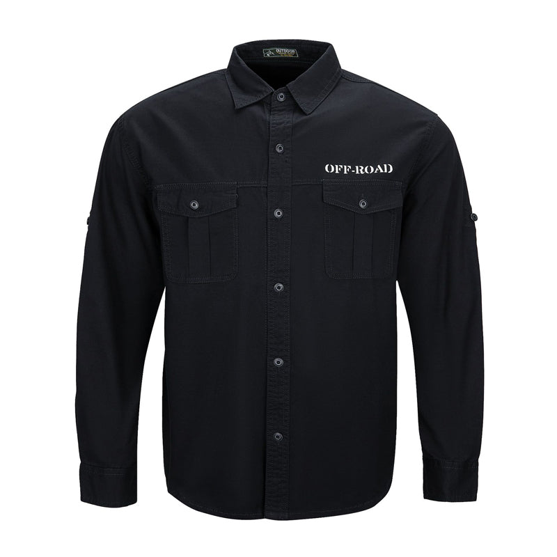 Men's Cotton Cargo Shirt