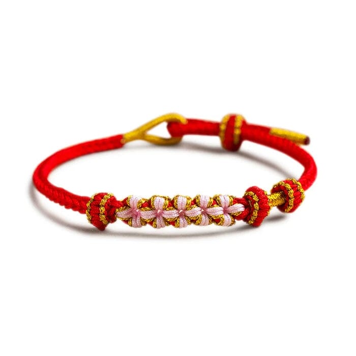 Grandmother And Granddaughter Blossom Knot Bracelet