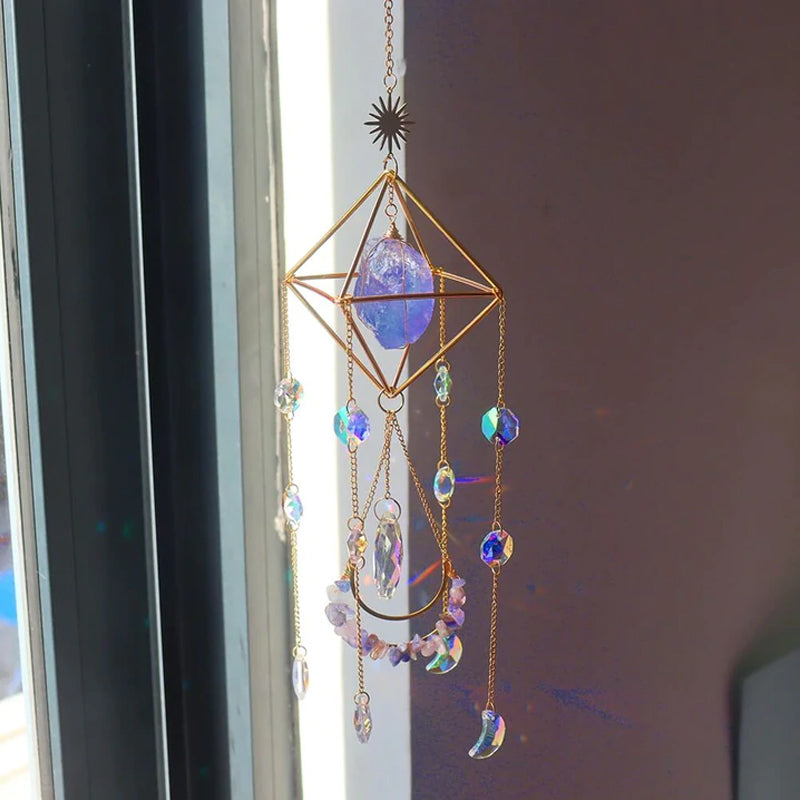 Colorful Gravel Decorative Pendant