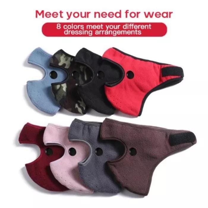😱Winter Fleece Mask Warm Mask