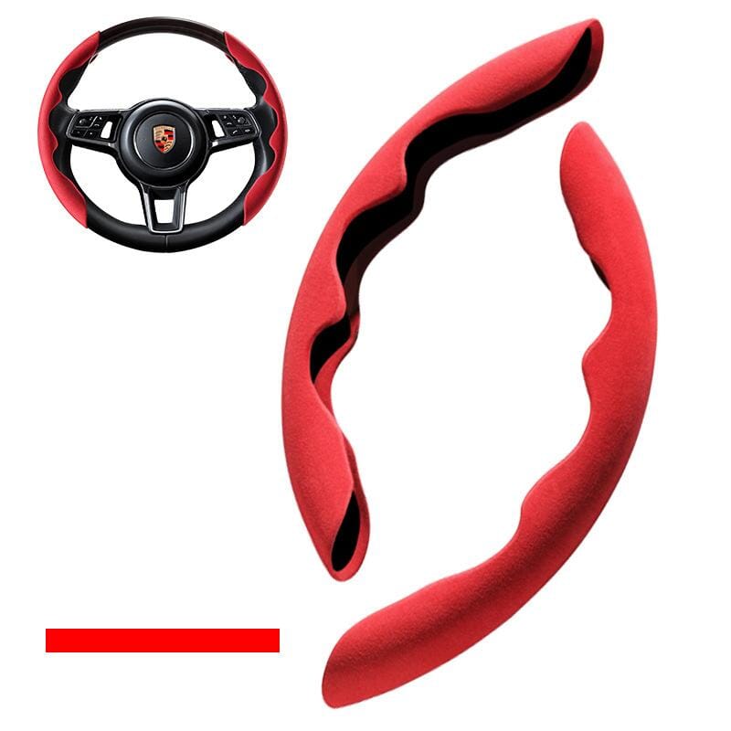 Car Anti-Skid Plush Steering Wheel Cover