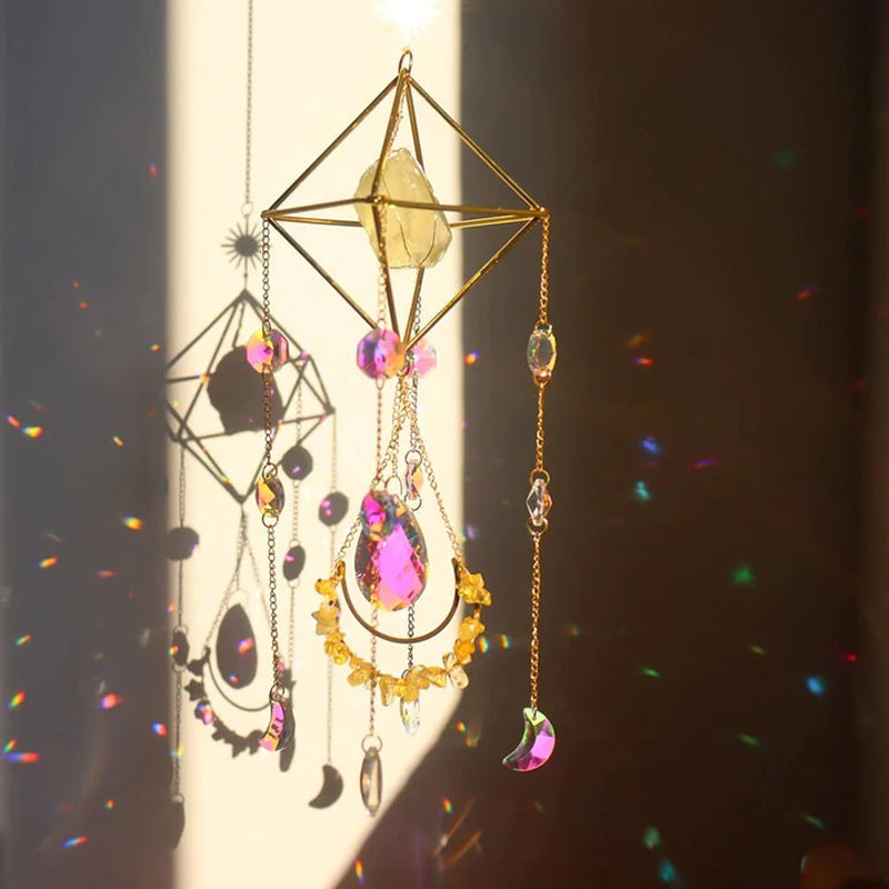 Colorful Gravel Decorative Pendant