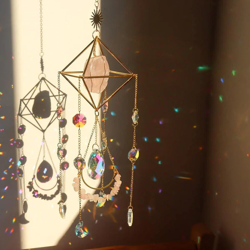 Colorful Gravel Decorative Pendant