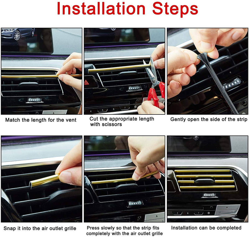 Car Vent Decorative Strip