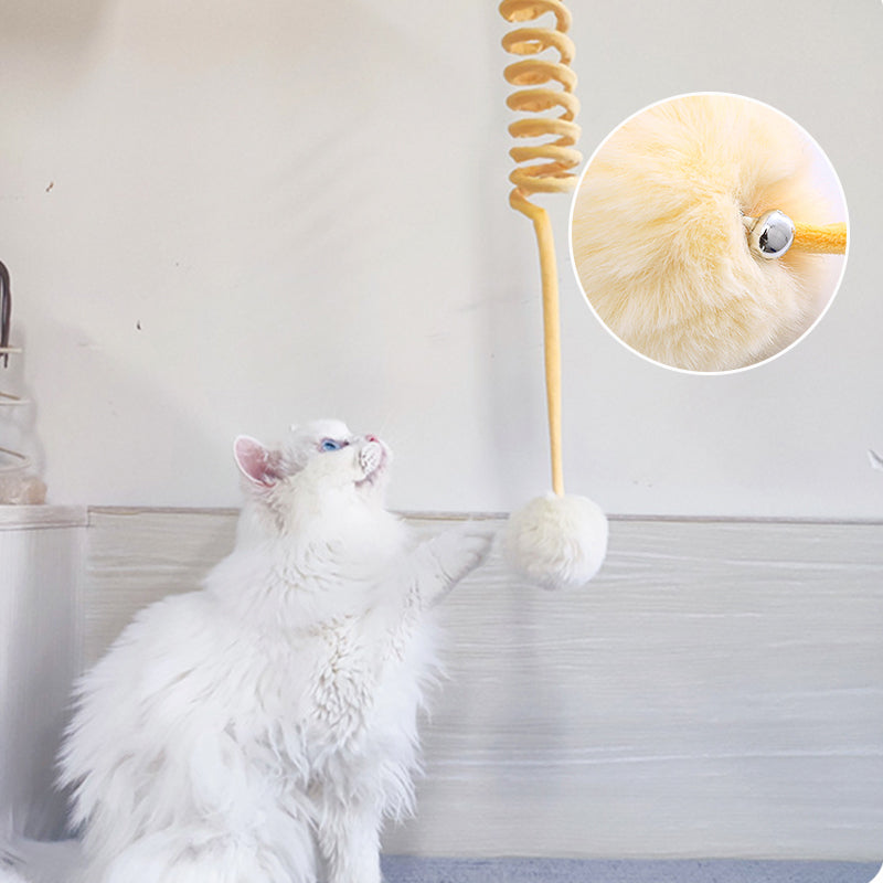 Suction Cup Teasing Cat Stick