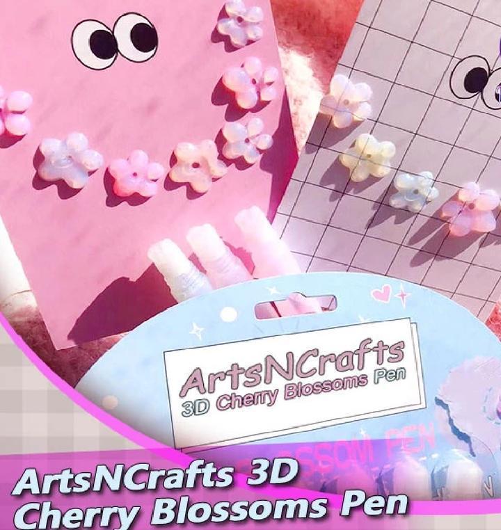 ArtsNCrafts 3D Cherry Blossoms Pen