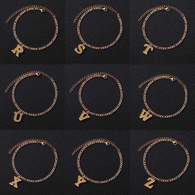 Charming Gift 18K Golden Custom Anklet