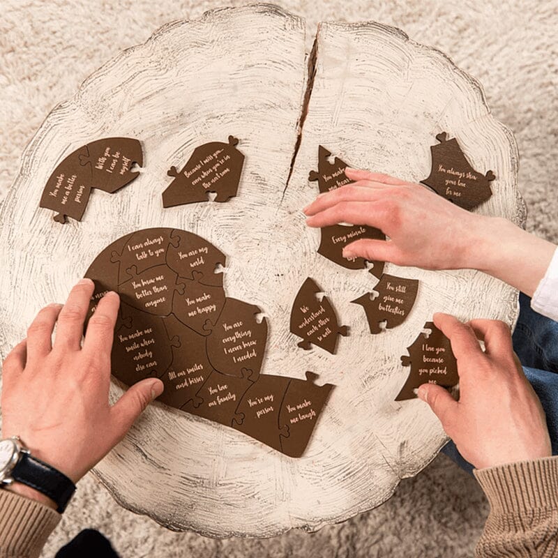 Wooden Heart Puzzle