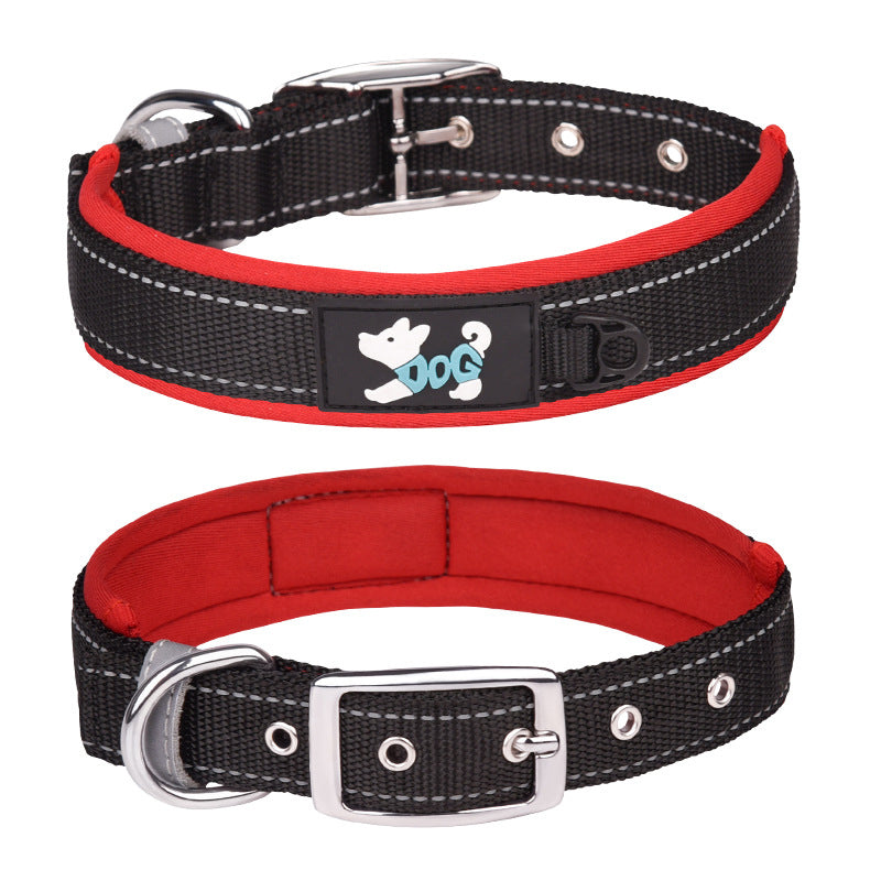 Nylon Reflective Dog Collar