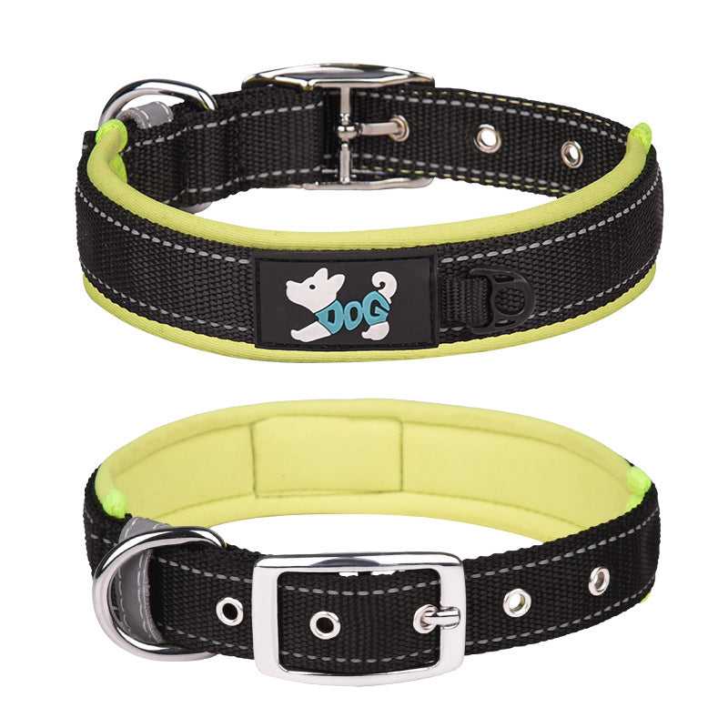 Nylon Reflective Dog Collar