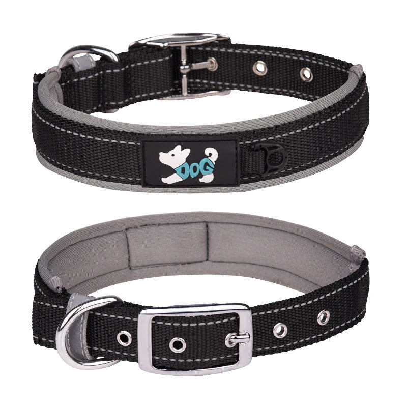 Nylon Reflective Dog Collar